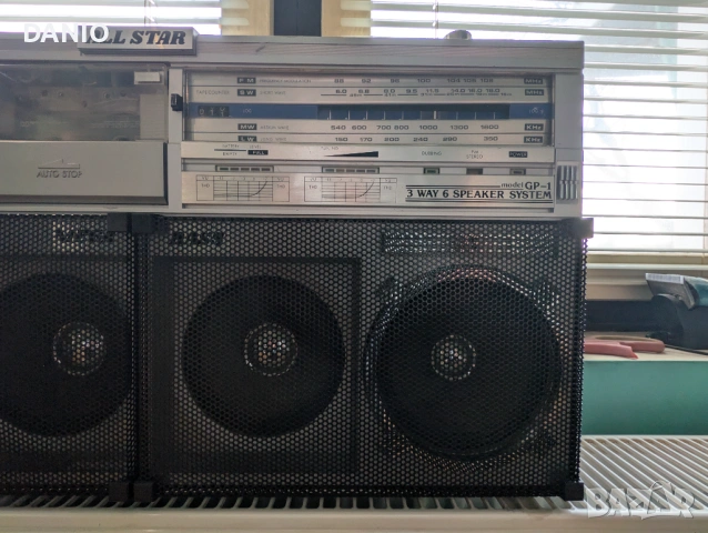 КАСЕТОФОН  ALL STAR MODEL GP-1, снимка 5 - Радиокасетофони, транзистори - 54126527