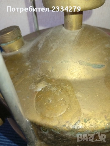 Стар полеви котлон, бензинов примус ,,ВАТ" G.D.R. 60-те години., снимка 4 - Антикварни и старинни предмети - 54112383