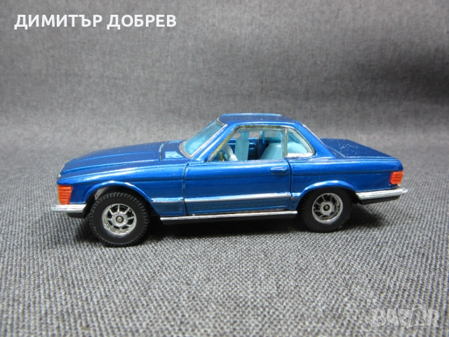 1/43 СТАРА РЕТРО МЕТАЛНА КОЛИЧКА МАЩАБЕН МОДЕЛ MERCEDES-BENZ 350 SL CORGI TOYS, снимка 2 - Колекции - 54119400