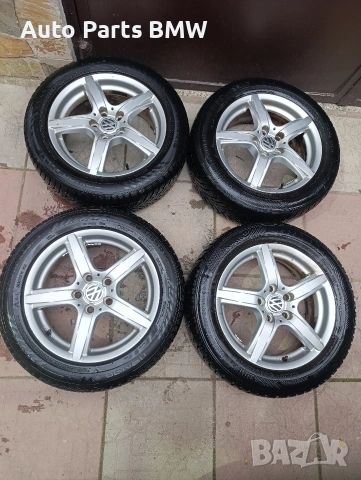 Джанти VW Audi 16 цола 5х112 с гуми 205 55 16
