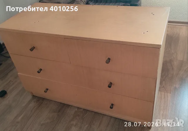 ЗА ПЛОВДИВ - СКРИН С 4 ЧЕКМЕДЖЕТА, СУПЕР ЕВТИНО!, снимка 3 - Скринове - 55450157