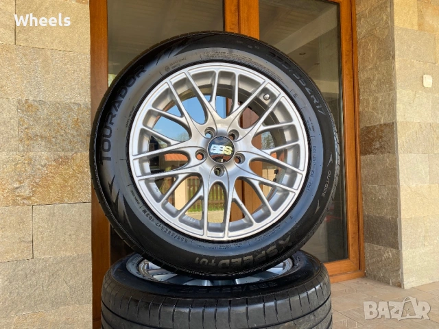 17" 5x112 BBS CS - Vw Audi Skoda Seat Mercedes , снимка 2 - Гуми и джанти - 54291902