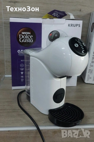 Еспресо кафемашина с капсули Delonghi Genio S Nescafе Dolce Gusto, снимка 3 - Кафемашини - 54974087