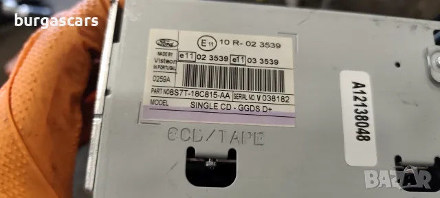 CD радио 8S7T-18C815-AA Ford Mondeo MK4 2.0 TDCI - 140к.с. 2009г, снимка 6 - Части - 55371695
