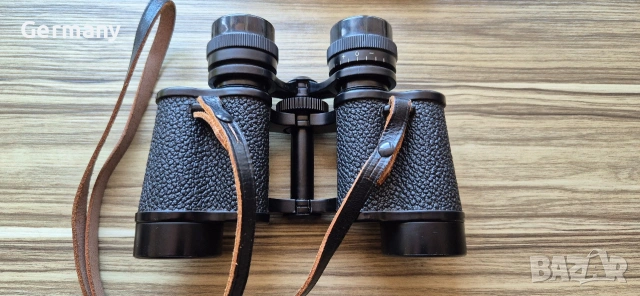 оригинален немски бинокъл hertel reuss 8x32, снимка 2 - Антикварни и старинни предмети - 54340290