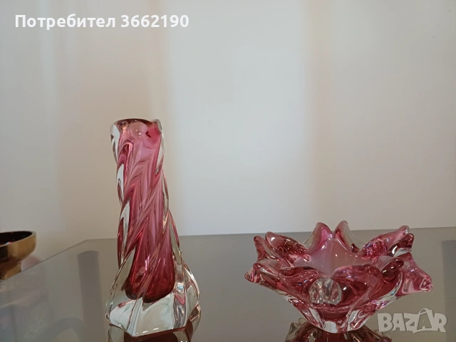 Сет от кристални Мурано предмета