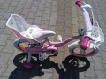 X Детски велосипед 14" FLOWER pinky, снимка 3
