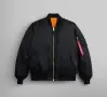 ALPHA INDUSTRIES MA-1 BOMBER Two Face Jacket Размер S мъжко двулицево яке - 25-69, снимка 1