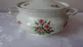 Красиви  супник и плато Seltmann Weiden "Annabell" с декорация "Rote Rosen" , снимка 5