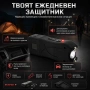 Мощен мини електрошок кучегон за кучета самозащита LED фенер самоотбрана охрана защита акумулаторен, снимка 2