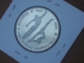 монета от 50 лева 1994г. "100г. гимнастика в България"., снимка 3