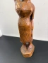Ръчно резбована африканска дървена статуя. №8099, снимка 9