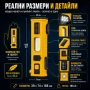 Мощен акумулаторен LED фенер къмпинг лампа осветление за риболов туризъм палатка аварии автомобил, снимка 6