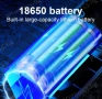 Мощен алуминиев фенер с лазерна светлина 4 режима и функция Power bank, снимка 6
