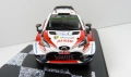 НОВА Метална количка Toyota Yaris WRC - Мащаб 1:43, снимка 7
