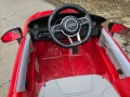Акумулаторна кола с родителски контрол 6V AUDI TT ЧЕРВЕН, снимка 6