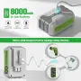 360° Huepar ZK03CG-L лазерен нивелир зелен с 12 кръстосани линии нивел лазер импулсен режим, снимка 11