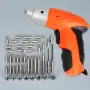 Акумулаторен винтоверт с 45 части, снимка 10