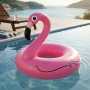 Надуваем пояс Фламинго 90 см – стабилен и стилен аксесоар за плаж и басейн, издръжлив PVC дизайн, снимка 2