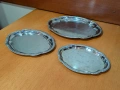 Стилни гравирани метални подноси, 3 + 1, снимка 2