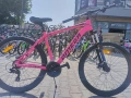 BG Алуминиев велосипед 27.5" ROWAN розов, снимка 1
