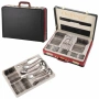 Луксозен комплект прибори Cheffinger – 72 части с куфар, снимка 2