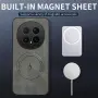 Стилен MagSafe Кейс за Honor Magic8 Pro със защита на камерите - Кафяв, снимка 2
