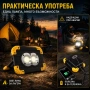 Мощна акумулаторна преносима къмпинг лампа осветление LED фенер за лов риболов палатка туризъм силна, снимка 3