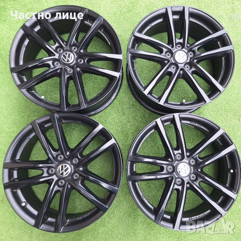 Продавам 4бр 18-ки джанти за Фолксваген Пасат, Тигуан, Туран, Ти-рок 