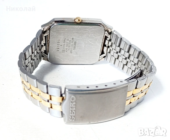 Seiko Quartz - мъжки кварцов часовник, снимка 9 - Мъжки - 54892323