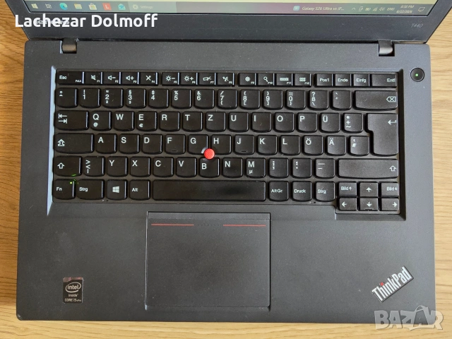 Lenovo ThinkPad T440, снимка 6 - Лаптопи за работа - 55002100