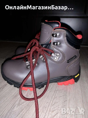 Детски оригинални обувки Mountain Warehouse IsoDry + Vibram, снимка 4 - Детски обувки - 54255094