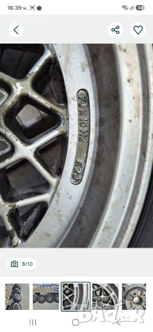 Джанти Fondmetal 15цола , 5х112 ,7j ,et23 , 195/60/15 Mercedes , снимка 8 - Гуми и джанти - 55207145