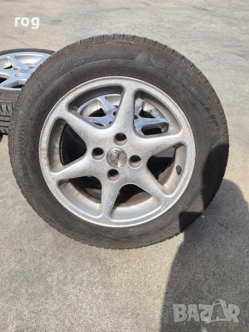 Гуми с джанти 4*100, снимка 2 - Гуми и джанти - 54122269