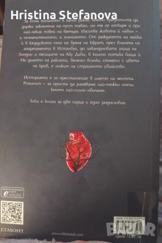 Елиф Шафак, снимка 2 - Художествена литература - 54993065