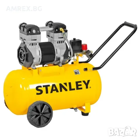 Тих безмаслен компресор Stanley 50 л, 2 к.с.