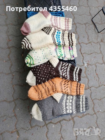 мъжки чорапи от вълна 