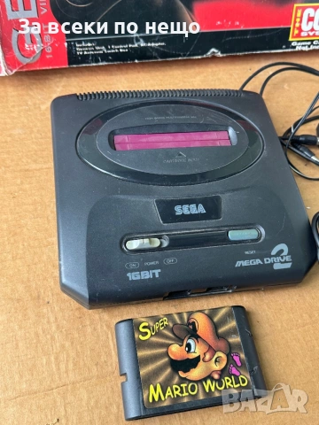 ТВ конзола Sega Mega Drive 2, снимка 9 - Други игри и конзоли - 54390639