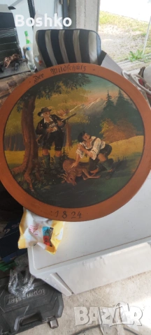 картина на ловна сцена , снимка 3 - Картини - 54253511