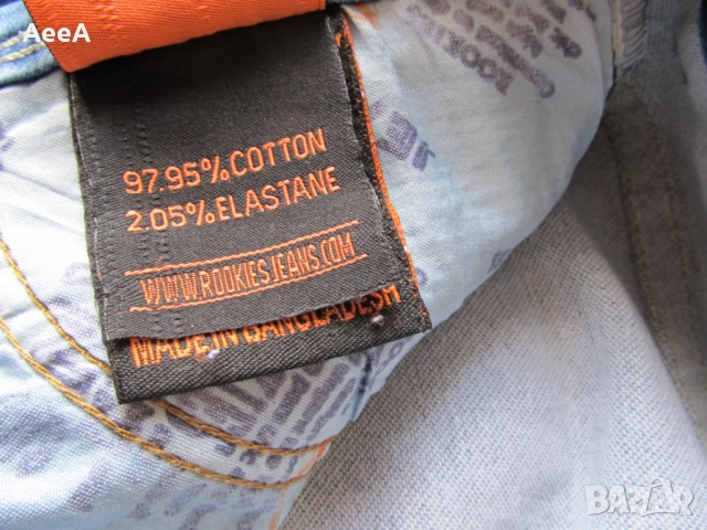 Rookies Jeans Нови дънки 34W, снимка 13 - Дънки - 54566353