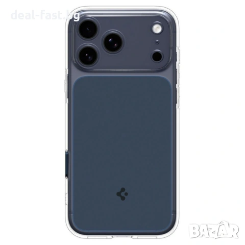 Твърд калъф Spigen Ultra Hybrid T с MagSafe за iPhone 17 Pro / 17 Pro Max / Матово син / Оригинал, снимка 4 - Калъфи, кейсове - 54393127