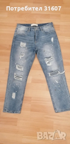 Дамски дънки - Queen Hearts, снимка 5 - Дънки - 54142264