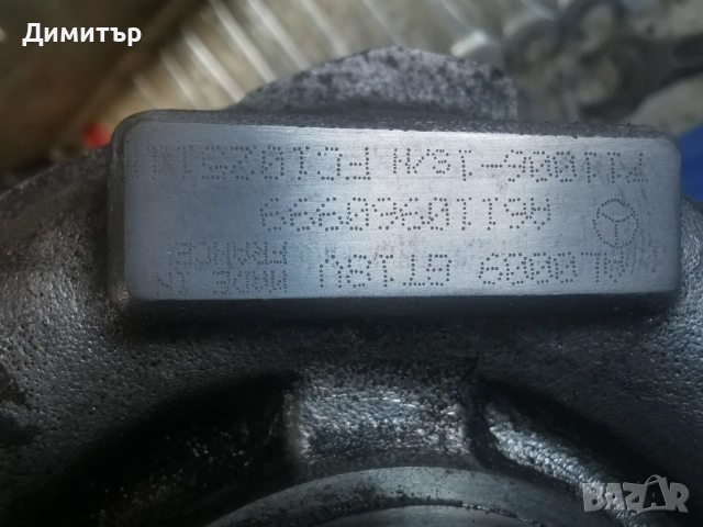 Турбо за мерцедес w203 w210 2.2 cdi, снимка 2 - Части - 55253949