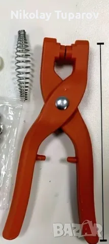 Комплект ръчни клещи с 400 броя капси 