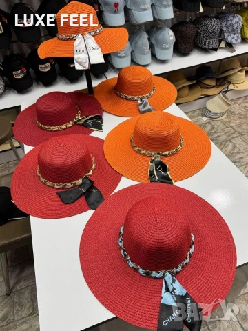 LOEWE ⚜️ CHANEL ⚜️ LOUIS VUITTON ⚜️DIOR⚜️, снимка 4 - Шапки - 54282800