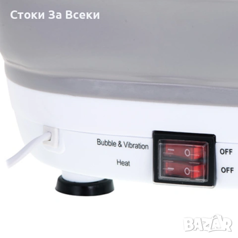 Сгъваем СПА масажор за крака с нагряване 45°C, снимка 6 - Масажори - 54652270
