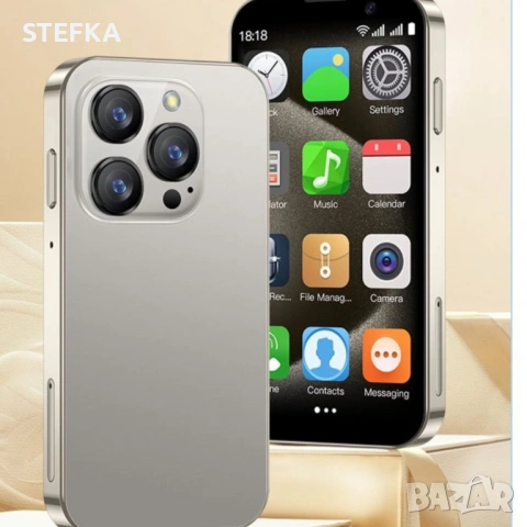 Телефон минисмарт, снимка 5 - Телефони с две сим карти - 53083716