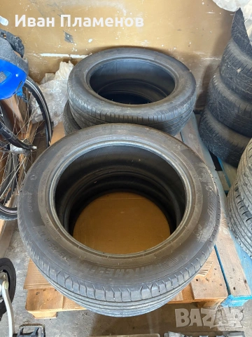 Гуми MICHELIN 215 55 R17 Летни и Зимни Почти нови Бартер, снимка 7 - Гуми и джанти - 55092839