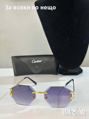 Cartier Слънчеви Очила С UV400 Защита - Различни Цветове И Модели Код SK1587, снимка 6 - Слънчеви и диоптрични очила - 54656708