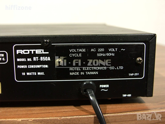 Тунер Rotel rt-850a, снимка 7 - Ресийвъри, усилватели, смесителни пултове - 54954637
